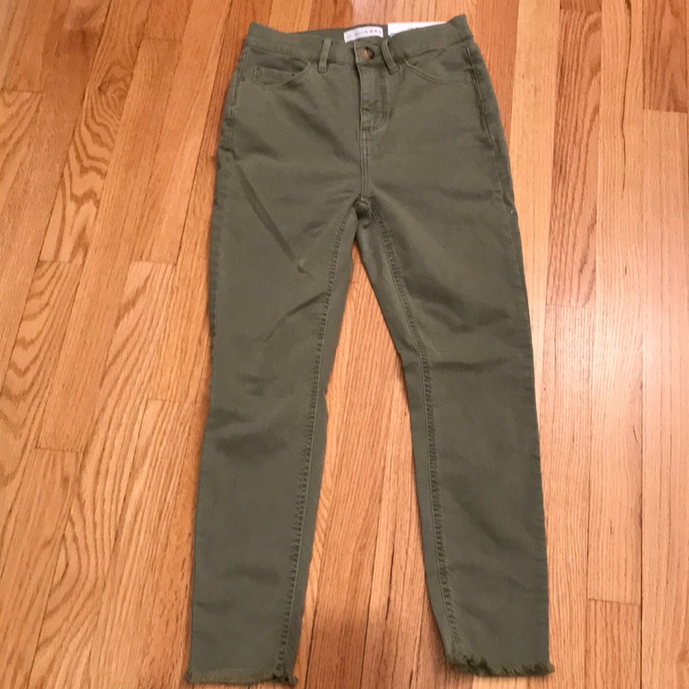 Loft high waist skinny crop